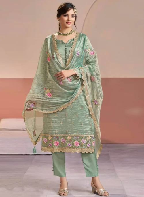 Silk Festival Trendy Salwar Kameez